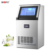 Fabricant chinois de machine à glaçons automatique à eau pure, générateur de glaçons électrique commercial pour usage commercial