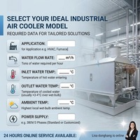 Evaporador de aire para cámaras frigoríficas industriales, serpentina de refrigeración de tubo aletado para sistema de refrigeración de congeladores rápidos