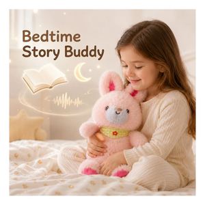Peluche Lapin Intelligent CE ASTM AI avec Chat Vocal, Compagnon Émotionnel, Jouet Éducatif et Raconteur d'Histoires pour Enfants - Vente en Gros - Product Image 1