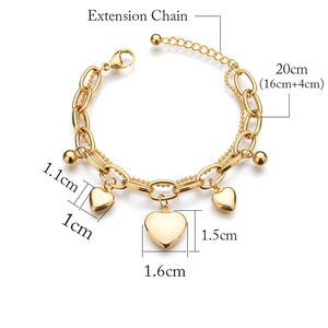 Pulseras de Mujer Multicapa de Acero Inoxidable con Grabado de Titanio, Venta al por Mayor de Fábrica, Modernas y Elegantes - Product Image 6
