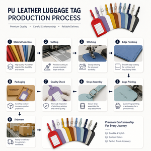 <span class=keywords><strong>Étiquette</strong></span> de <span class=keywords><strong>bagage</strong></span> en cuir personnalisée OEM avec sangle <span class=keywords><strong>à</strong></span> boucle et cache de confidentialité, <span class=keywords><strong>étiquette</strong></span> de <span class=keywords><strong>bagage</strong></span> personnalisée multi-styles - Product Image 5