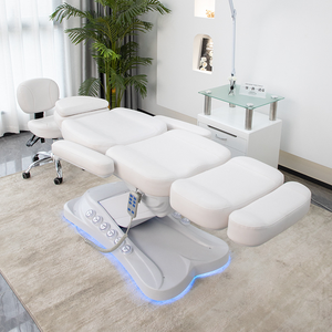 Lash Bed Modern Luxurious 3/4 Motors <b>Adjustable</b> Salon Shop Spa Treatment Electric Massage <b>Table</b> Facial Cosmetic Beauty Bed - Product Image 5