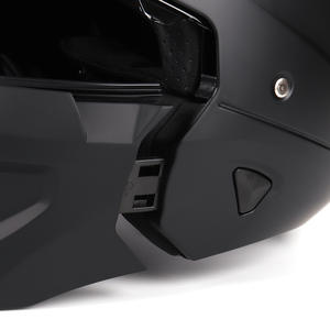 Casque de moto à visière rabattable unisexe homologué DOT, en ABS, taille XL, avec visière pour toutes les saisons - Product Image 5