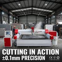 HOYUN 4020 Machine de découpe jet d'eau CNC 5 axes pour la découpe abrasive de mosaïque, de carreaux et de marbre