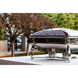Scaldavivande GN 1.1 Luxe in Acciaio Inox per Buffet e Catering all'Aperto - Product Image 1