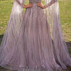Nova Primavera e Verão das Mulheres Elegante Malha Vestido Borla Lantejoula Vestido De Noite - Product Image 3