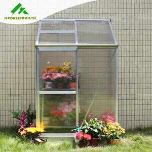 Offre Spéciale maison de jardin intérieur facilement assemblé <span class=keywords><strong>Mini</strong></span> <span class=keywords><strong>serre</strong></span> penchée métal aluminium plastique cadre en verre Source renouvelable - Product Image 3