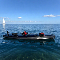 Planche de surf à moteur à réaction à injection de carburant en fibre de carbone - Haute puissance 65 km/h Certifiée CE Étanche et durable pour les eaux océaniques
