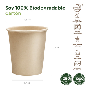 Gobelet en carton 80cc (3oz) 100 unités - Product Image 2