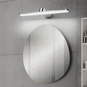 Modern LED <b>Bathroom</b> <b>Mirror</b> Wall Lamp Waterproof IP44 Rated 6W/12W/18W AC85-265V Warm White <b>Light</b> Aluminum Iron Construction - Product Image 3