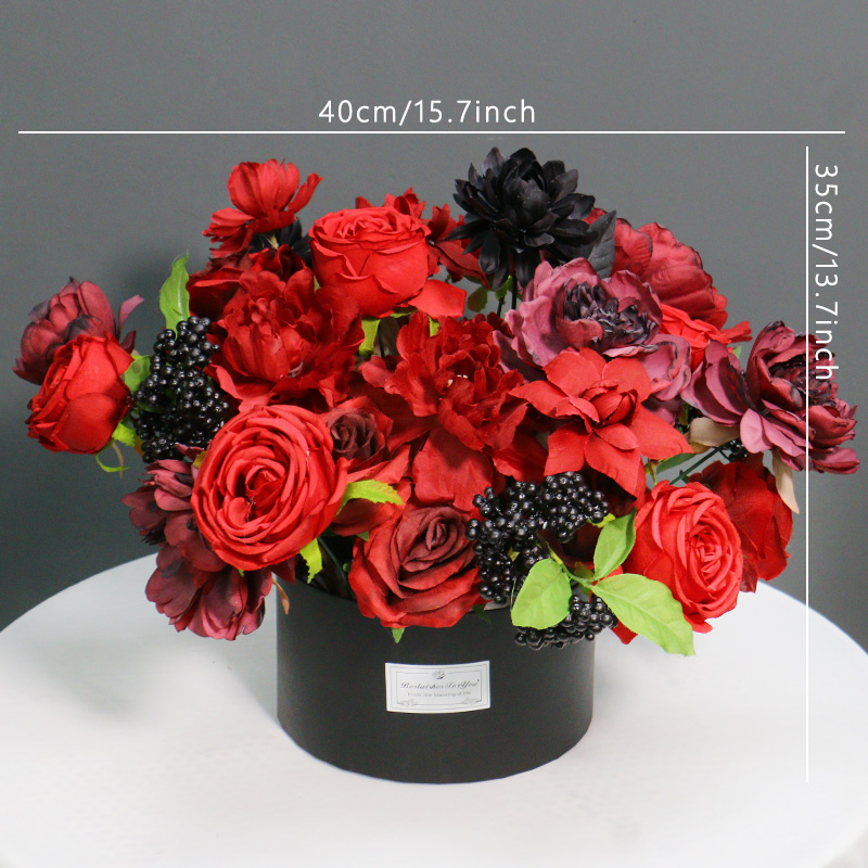 40x35cm red
