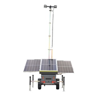 Remorque mobile à énergie solaire avec éclairage LED blanc 5000K UST 900 Remorque mobile à énergie solaire UST 900 - Product Image 1