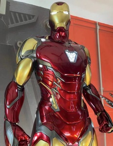 Estatua <span class=keywords><strong>de</strong></span> Iron Man Mark 85 a Escala 1:1 con Luces LED, <span class=keywords><strong>de</strong></span> Fibra <span class=keywords><strong>de</strong></span> Vidrio y Resina, Réplica <span class=keywords><strong>de</strong></span> <span class=keywords><strong>Película</strong></span> <span class=keywords><strong>de</strong></span> <span class=keywords><strong>los</strong></span> Vengadores, Escultura Coleccionable para Exhibición - Product Image 4