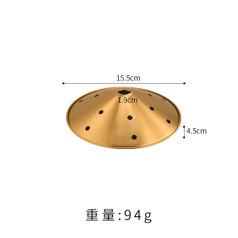 Glace sèche de 14 cm d'épaisseur (Or)