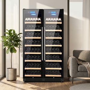 Système de refroidissement de cave à vin commercial, armoires de stockage de luxe pour la maison, la villa, le bar, H320s, grande capacité, peut contenir jusqu'à 3 - Product Image 1