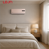 LEJN 9000-12000 BTU AC Split Dehumidifier Dinding dengan Frekuensi Variabel, COP 3.2-3.6 Hemat Energi, Refrigeran R32, Standar EU