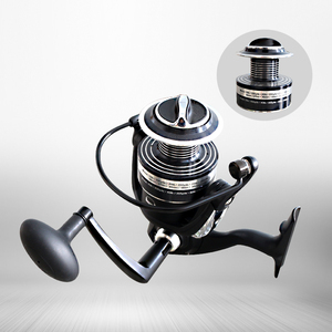 Kit complet de <span class=keywords><strong>canne</strong></span> et moulinet de baitcasting personnalisés avec poignée en carbone EVA pour la pêche aux leurres et en mer - Product Image 3