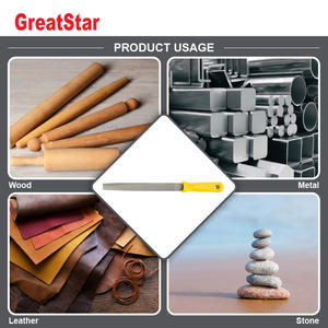 Lime à râpe ronde plate en acier <span class=keywords><strong>de</strong></span> 8 "(200mm) <span class=keywords><strong>de</strong></span> vente chaude avec poignée confortable pour les sculpteurs sur bois - Product Image 6