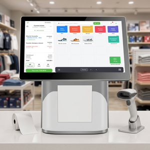 15.6 Inch Touch POS Machine <b>with</b> Thermal <b>Printer</b> Barcode <b>Scanner</b> for Retail Checkout - Product Image 1