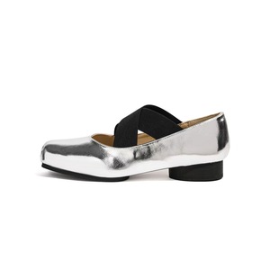 Classic Genuine Leather Square Toe <b>Flat</b> <b>Sandals</b> With Elastic Band Closure Comfortable All Seasons Wear - Product Image 5