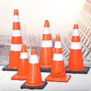 Bền PVC Phản Quang Đàn Hồi Đường <span class=keywords><strong>Cone</strong></span> 12 18 28 36 Inch Di Động Đường An Toàn Cảnh Báo <span class=keywords><strong>Cone</strong></span> Va Chạm Chịu Mài Mòn Giao Thông <span class=keywords><strong>Cone</strong></span> - Product Image 1
