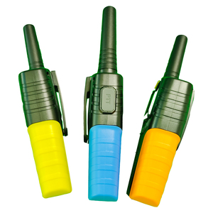 Lighttree 3 cái/hộp có thể sạc lại 2 dặm 22 kênh xách tay Walkie Talkie cho trẻ em <span class=keywords><strong>ctss</strong></span>/DCS tùy chọn Vật liệu silicon - Product Image 5