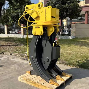 Grappin hydraulique rotatif à cinq dents pour bois, acier, pierre, déchets de bois, 12 TON, 13 TON, 15 TON - Product Image 2