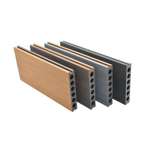 <span class=keywords><strong>Planche</strong></span> de terrasse imperméable en bois composite brun, carrelage de sol en WPC, matériau composite, terrasse lisse, stabilisateur UV, lubrifiant, colorant - Product Image 1
