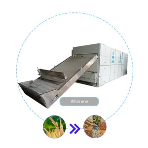 Máquina de secado mecánico para secador de granos gastados Deshidratador de granos de maíz Máquina de secado de cebada