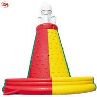 Tour de jeu gonflable géante économique pour enfants, structure d'aventure gonflable pour aire de jeux extérieure