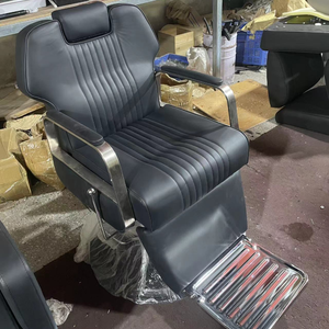 <span class=keywords><strong>Barber</strong></span> Chair for Men Classic Stable Reclining Hair Cutting Salon Móveis Altura Cadeira De Couro Ajustável - Product Image 6