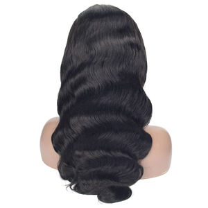 Peluca de cabello humano 100% brasileño para mujeres negras, diadema con ondas, novedad - Product Image 3