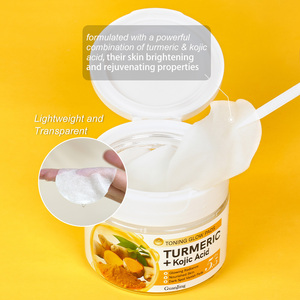 แผ่นโทนเนอร์ขมิ้นสูตรเฉพาะ ผสมโคจิก แอซิด เอสเซนส์ บำรุงผิวให้กระจ่างใส ชุ่มชื้น เบาสบาย ปรับสีผิวให้สม่ำเสมอ สำหรับผิวหน้า - Product Image 4