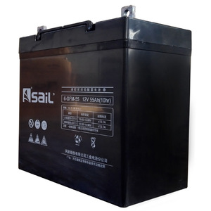 Sail 6-GFM-55 12V 55Ah Lead Acid <b>Battery</b> Telecom <b>UPS</b> Power Backup - Product Image 2