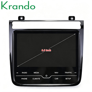 Autoradio Android 13 de 8,8 pouces avec GPS, CarPlay sans fil et Android Auto pour VW <span class=keywords><strong>Volkswagen</strong></span> Touareg 2011-2017 - Product Image 6