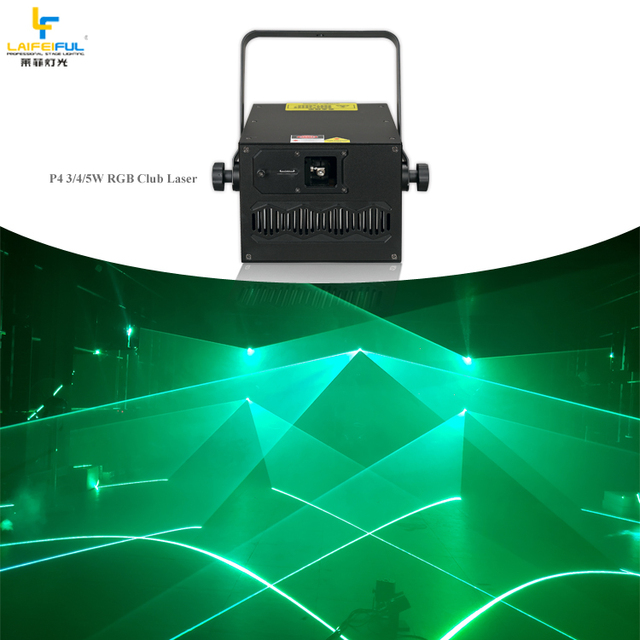 Rgb Animation Light Ilda Small Beam Fb4 PANGOLIN Dmx Laser Rgb 5w 40kpps Analog