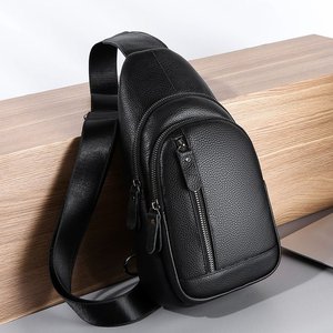 Nuova borsa da uomo a tracolla <span class=keywords><strong>monospalla</strong></span> in pelle Multi-funzionale di grande capacità per <span class=keywords><strong>zaini</strong></span> da lavoro - Product Image 4