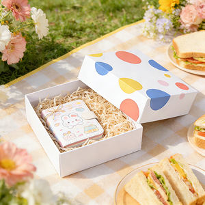 Hot selling Gift Box Corrugated <b>Paper</b> Color Gift Boxes Square Gift Box - Product Image 6