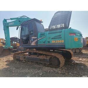 Excavatrice d'occasion hydraulique sur chenilles Kobelco SK250D de 25 tonnes SK200D SK210D SK230-6 SK260-8 en stock à vendre - Product Image 1