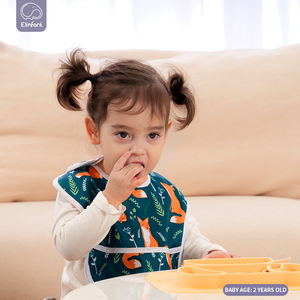 Bavoir d'alimentation imperméable et lavable, très léger, résistant aux taches et à l'huile, pour bébé - Product Image 2