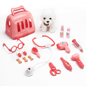 Jouets de docteur pour animaux de compagnie 2024, nouveaux jouets vétérinaires pour chiens, animaux de compagnie, enfants, kit de jeu de docteur pour enfants, jouet pour filles - Product Image 1