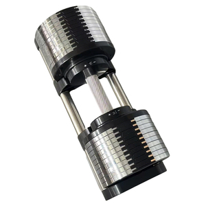 <span class=keywords><strong>Manubri</strong></span> Regolabili in Ghisa da 4 kg con Incrementi di 1 kg per Casa e Palestra - Offerta Imperdibile - Product Image 1