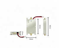 3.4G GaN 10W-60W Modul Penguat Sinyal Pemasangan Standar untuk Drone, Modul Penguat Daya RF dengan Layanan Satu Atap BOM