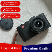 Appareil photo reflex numérique d'occasion Leica X2 APS-C CMOS 16,2 MP avec carte SD, écran 2-3 pouces, batterie au lithium, matériau ABS, sans capture vidéo