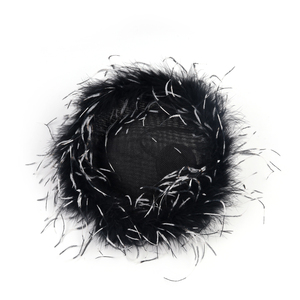 Chapeau Fascinator le plus populaire direct d'usine avec voile bandes de cheveux de mariage colorées pour adultes pour les fêtes église utilisation en plein air - Product Image 5