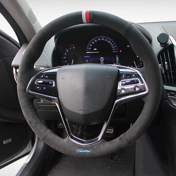 Car Auto Interior Accessories Steering Wheel Cover for Cadillac CT4 CT5