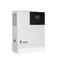Onduleur solaire SRNE de marque, directement de l'usine, 6000W 7000W, onde sinusoïdale pure, 24V 220V, pour panneaux solaires, usage domestique et projets