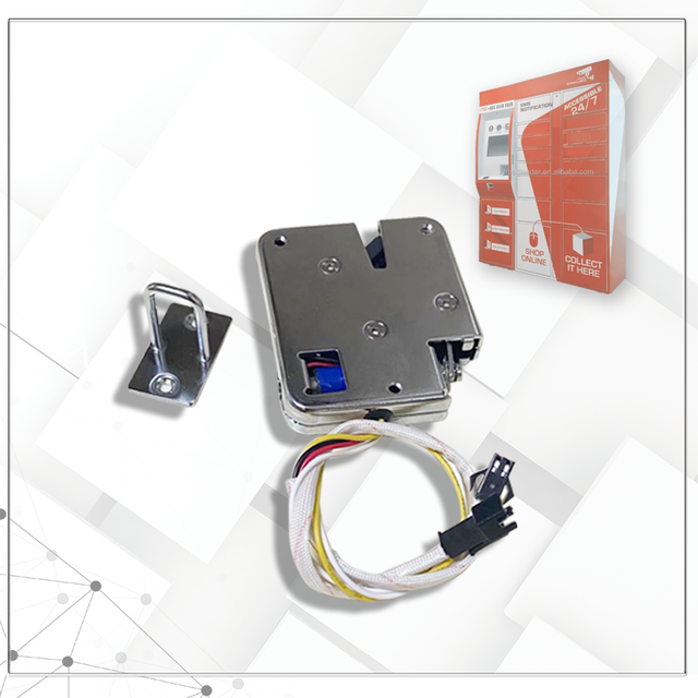 Electronic Solenoid Lock HLD3875 Smart Locker Lock Mini Electronic Cabinet Lock for Application in Commercial Lockers