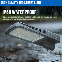 Iluminación Vial Exterior de Fábrica al por Mayor, Impermeable IP66, Aluminio Fundido a Presión, SMD, 100W 120W 150W 200W 250W 400W, Farola LED