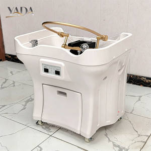 Chaise de lavage de cheveux pour salon de coiffure, avec bac à shampoing et chaise, pour thérapie capillaire à l'eau, <span class=keywords><strong>spa</strong></span> capillaire, lavabo de salon - Product Image 1